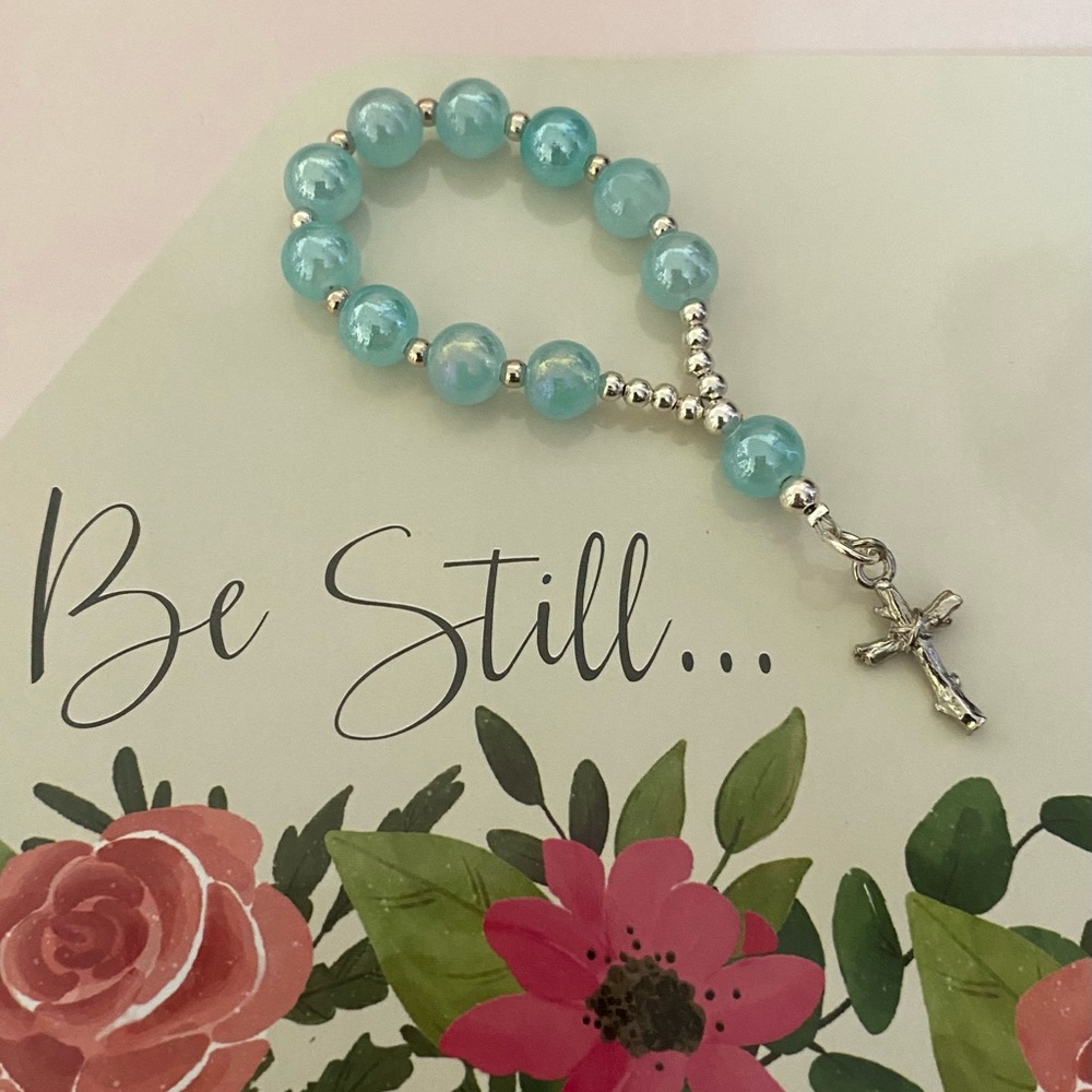 Mini Beaded Rosary